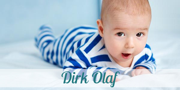 Namensbild von Dirk Olaf auf vorname.com