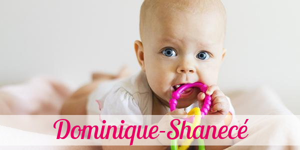 Namensbild von Dominique-Shanecé auf vorname.com
