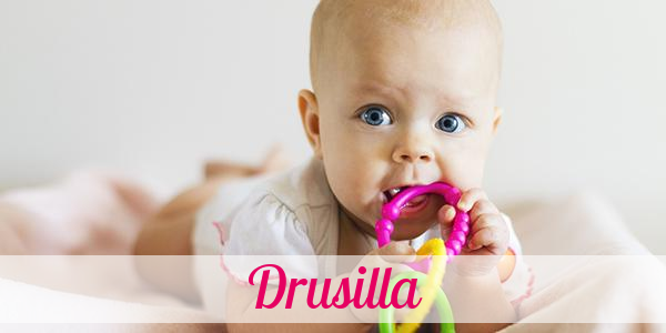 Namensbild von Drusilla auf vorname.com