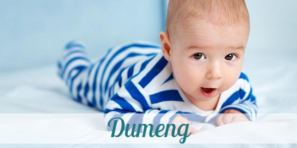 Namensbild von Dumeng auf vorname.com