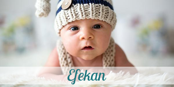 Namensbild von Efekan auf vorname.com