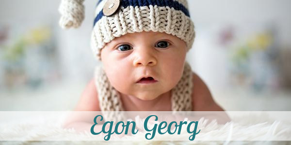 Namensbild von Egon Georg auf vorname.com