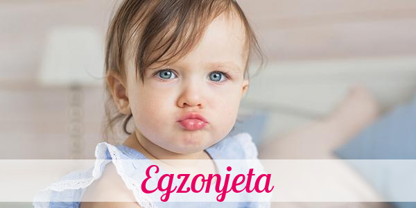 Namensbild von Egzonjeta auf vorname.com