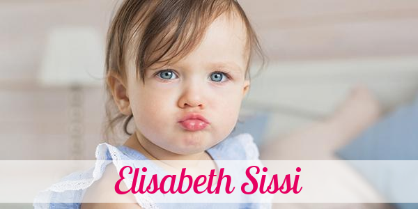Namensbild von Elisabeth Sissi auf vorname.com