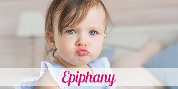 Namensbild von Epiphany auf vorname.com