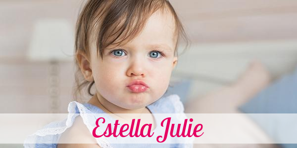 Namensbild von Estella Julie auf vorname.com