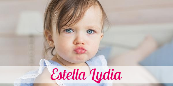 Namensbild von Estella Lydia auf vorname.com