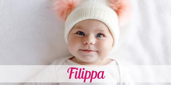 Namensbild von Filippa auf vorname.com