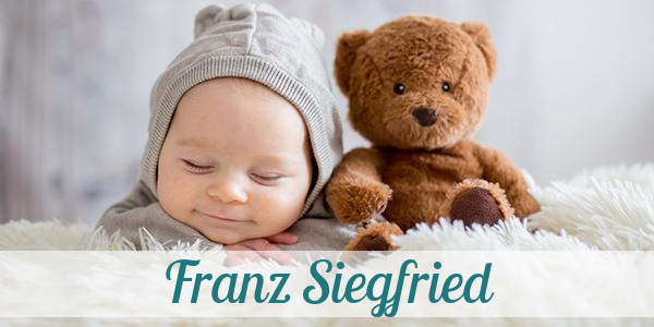 Namensbild von Franz Siegfried auf vorname.com