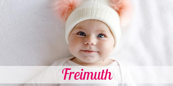 Namensbild von Freimuth auf vorname.com