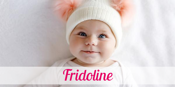 Namensbild von Fridoline auf vorname.com