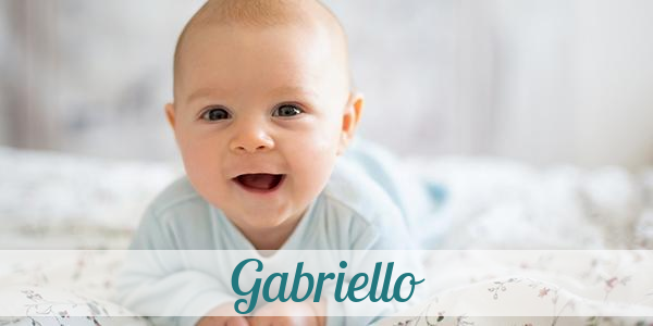Namensbild von Gabriello auf vorname.com