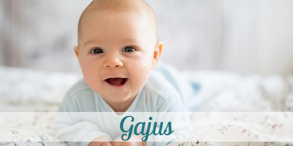 Namensbild von Gajus auf vorname.com