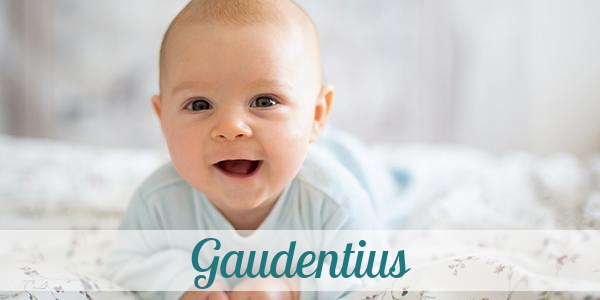 Namensbild von Gaudentius auf vorname.com