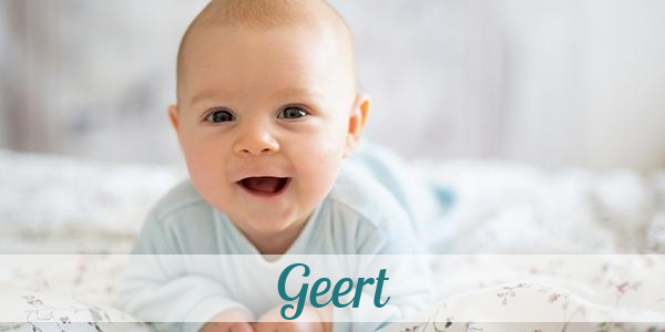 Namensbild von Geert auf vorname.com