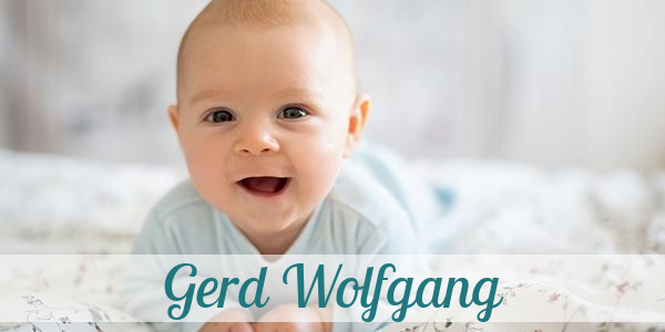 Namensbild von Gerd Wolfgang auf vorname.com