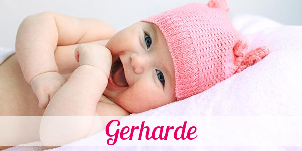 Namensbild von Gerharde auf vorname.com