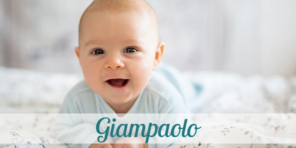 Namensbild von Giampaolo auf vorname.com