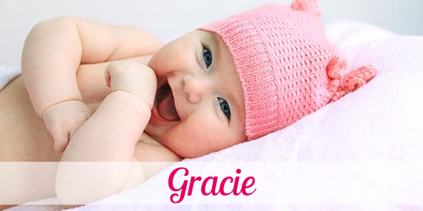 Namensbild von Gracie auf vorname.com