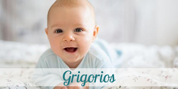 Namensbild von Grigorios auf vorname.com