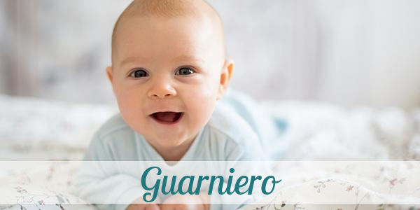 Namensbild von Guarniero auf vorname.com