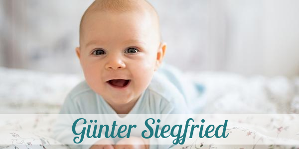 Namensbild von Günter Siegfried auf vorname.com