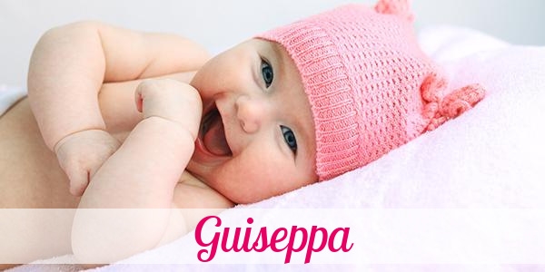 Namensbild von Guiseppa auf vorname.com