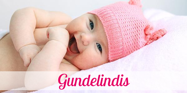 Namensbild von Gundelindis auf vorname.com