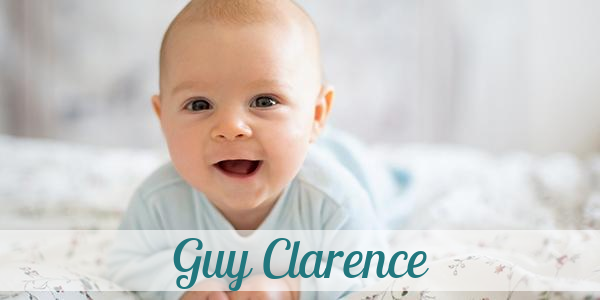 Namensbild von Guy Clarence auf vorname.com