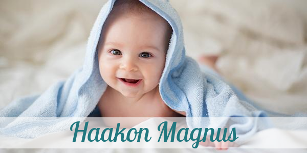 Namensbild von Haakon Magnus auf vorname.com