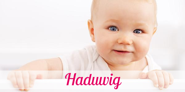 Namensbild von Haduwig auf vorname.com