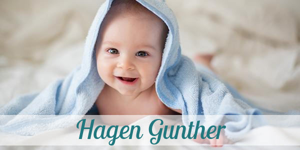 Namensbild von Hagen Gunther auf vorname.com