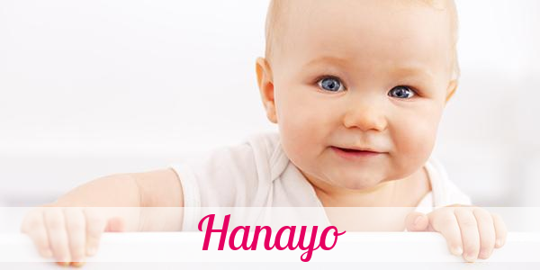 Namensbild von Hanayo auf vorname.com