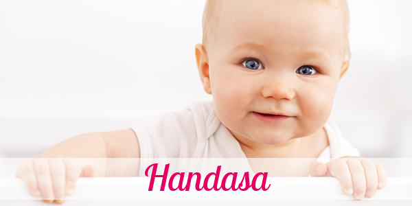 Namensbild von Handasa auf vorname.com
