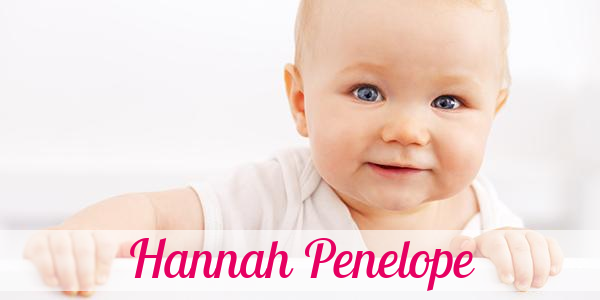 Namensbild von Hannah Penelope auf vorname.com