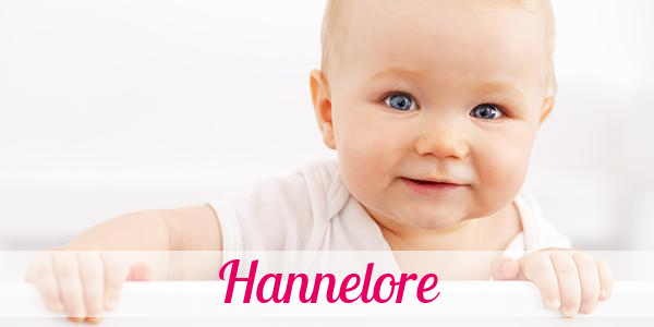 Namensbild von Hannelore auf vorname.com