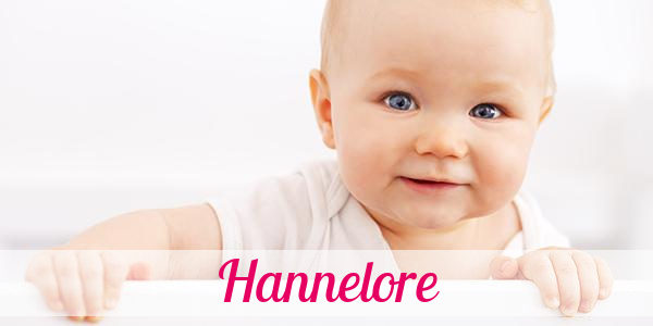 Namensbild von Hanne Lore auf vorname.com