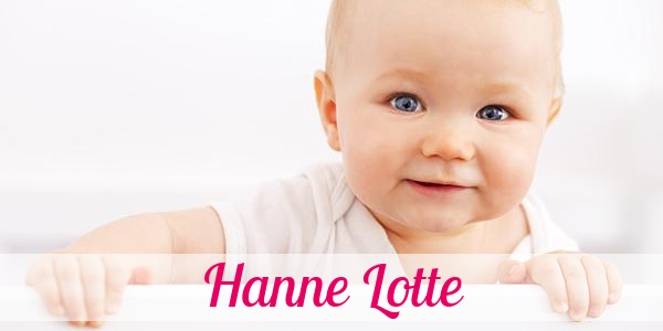 Namensbild von Hanne Lotte auf vorname.com