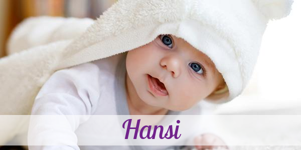 Namensbild von Hansi auf vorname.com