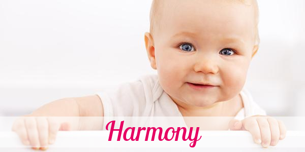Namensbild von Harmony auf vorname.com
