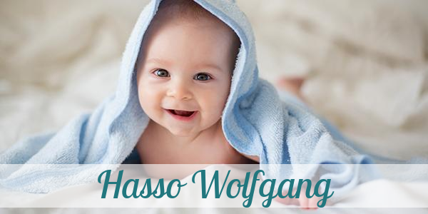Namensbild von Hasso Wolfgang auf vorname.com
