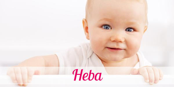 Namensbild von Heba auf vorname.com