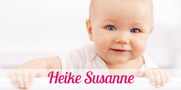 Namensbild von Heike Susanne auf vorname.com