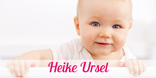 Namensbild von Heike Ursel auf vorname.com