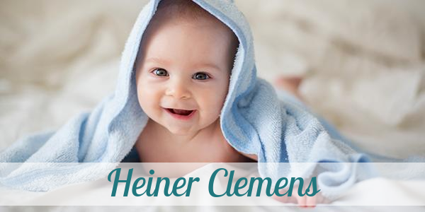 Namensbild von Heiner Clemens auf vorname.com