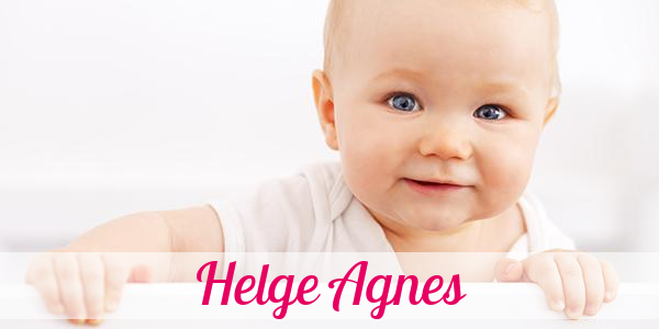 Namensbild von Helge Agnes auf vorname.com
