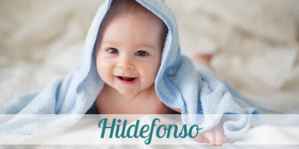 Namensbild von Hildefonso auf vorname.com