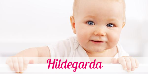 Namensbild von Hildegarda auf vorname.com