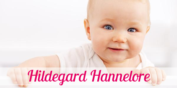 Namensbild von Hildegard Hannelore auf vorname.com
