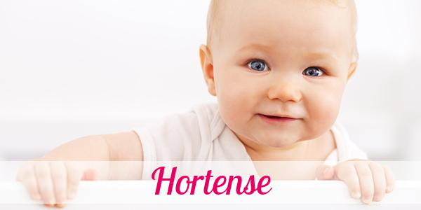 Namensbild von Hortense auf vorname.com
